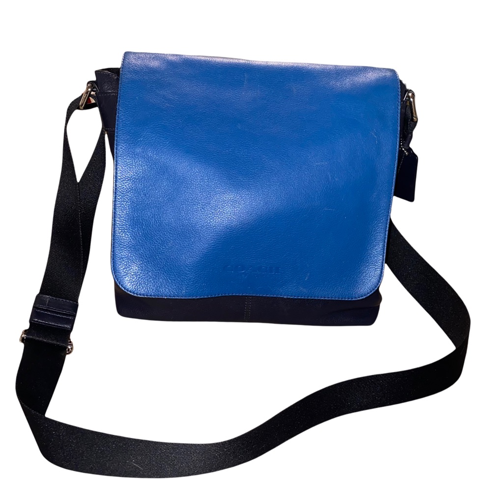 Coach Sullivan Messenger In Sport Calf Leather Unisex